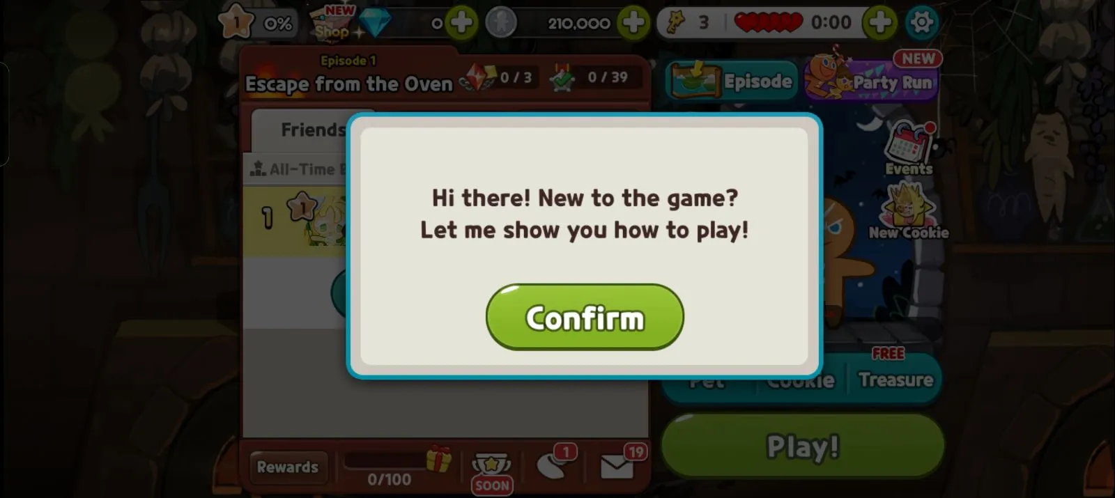 Cookie Run Classic APK treasures and progression rewards overview